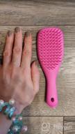 img 3 attached to TANGLE TEEZER massage brush The Wet Detangler Mini, for detangling hair, 15.5 cm review by Gabriela Werbliska ᠌