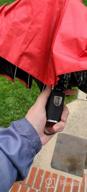 img 1 attached to Lightweight And Windproof Compact Umbrella For Travel: Automatic Open And Close With Teflon Coating - Ideal For Sun And Rain! review by Tim Sterling