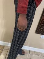 img 1 attached to Comfortable Cotton Pajama Bottoms for Men | DAVID ARCHY Sleep & Lounge Collection review by Dave Hess