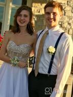 img 1 attached to Junior Gold Lace Applique Short Quinceanera Homecoming Dresses By Babyonline review by Nick Howard