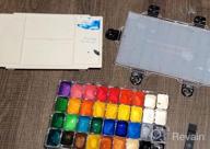 img 1 attached to 24-Well Airtight Paint Palette Box For Watercolor, Gouache, Acrylic And Oil - Keeps Paints Wet For Storage review by Jeff Jackson