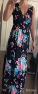 img 1 attached to Women'S Summer Floral Maxi Dress - Sherosa V Neck Sleeveless Casual Printed review by Robert Sorrells