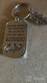 img 5 attached to 🦸 Superhero-Inspired Keychain: Perfect for Anniversaries, Valentines, and Christmas!