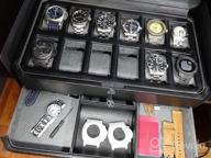 img 1 attached to Organize Your Timepieces In Style With Rothwell'S Luxury Leather Watch Box review by Firman Harrington