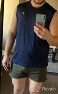 img 1 attached to Men'S Sleeveless Athletic Shirts By Roadbox: Quick-Dry Gym & Basketball Muscle Tanks review by Brian Motley