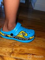 img 1 attached to FolHaoth Boys' Dinosaur Non Slip Slippers - Toddlers' Shoes review by Tyshawn Adams