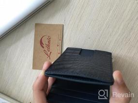 img 6 attached to Lethnic Bifold Leather Business Wallet - Men's Essential Accessory for Enhanced SEO