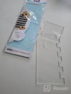 img 1 attached to 🎂 PME Tall Patterned Edge Side Scraper: Enhance Your Cake Decoration with Scallop Design review by Duke Ballard