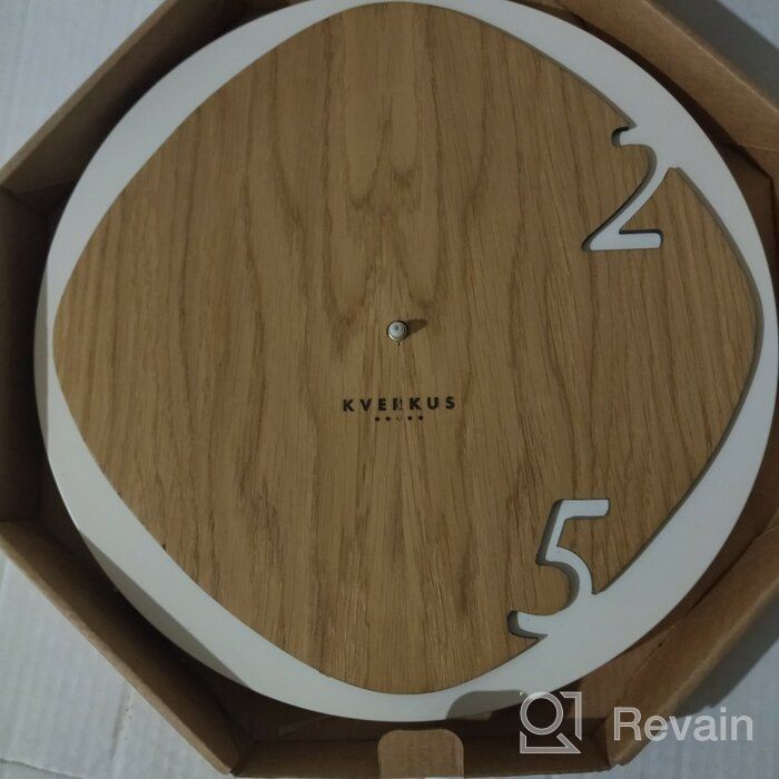 img 3 attached to Wall clock KVERKUS Home Decor review by Wiktor Niekrasz ᠌