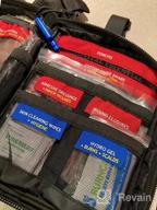 img 1 attached to Be Prepared For Anything: Surviveware'S Outdoor First Aid Kit With MOLLE Compatibility & Labeled Compartments For Hiking, Camping And Backpacking review by Jason Olguin