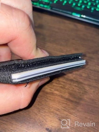 img 1 attached to Premium ICraft 94080W Front Pocket Tactical Wallet: The Ultimate Men's Accessory for Card Storage and Money Organization review by Cori Nance