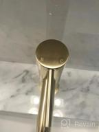 img 1 attached to Matte Black Bathroom Faucet With Pop-Up Drain Assembly, Single Lever, Single Hole, And 6-Inch 3 Hole Cover Deck Plate - TRUSTMI Brass review by Jonathan Fernandez