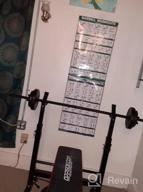 img 1 attached to Get In Shape With OppsDecor 5 In 1 Adjustable Weight Bench Set For Full Body Workout review by Adam Webbie