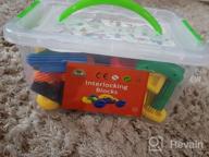 img 1 attached to STEM Builder Toys Kit: 3D Construction Engineering Building Blocks For Boys And Girls Ages 3-10 - Educational And Fun Puzzle Toy Gift By Rainbow ToyFrog review by Heidi Ramirez