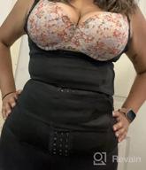 img 1 attached to Enhance Your Shape With CtriLady'S Double Compression Waist Trainer And Body Shaper For Women review by Bill Sorenson
