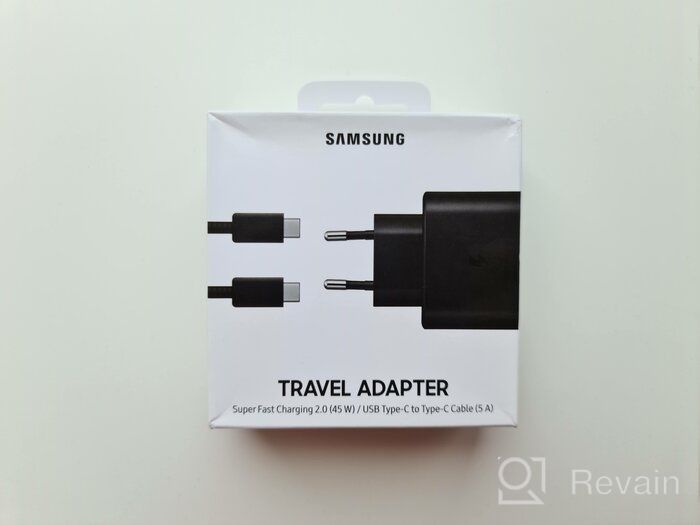 img 2 attached to Network Charger Samsung EP-TA845 Cable USB Type-C, 45 W, black review by Vinay Ahuja ᠌