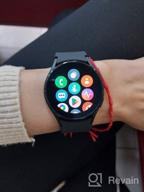 img 1 attached to Smart watch Samsung Galaxy Watch4 44 mm Wi-Fi NFC RU, black review by Anastazja Simiska ᠌