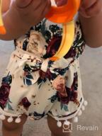 img 1 attached to Adorable Sleeveless Floral Jumpsuit For Baby Girls - Perfect For Summer! review by Heather Jackson