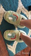 img 1 attached to 🦖 Cozy Dinosaur Indoor Slippers: Winter Anti-Slip Shoes for Boys review by Chris Lentz