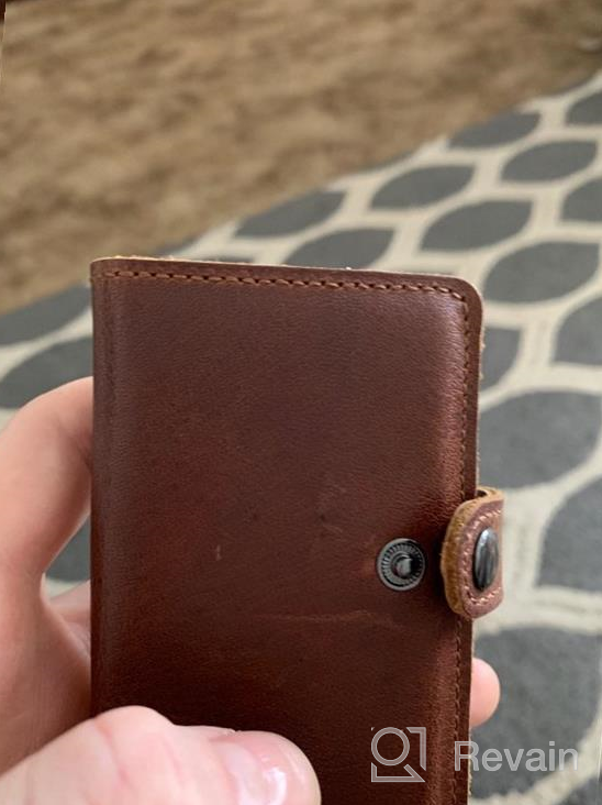 img 1 attached to HONB Genuine Leather Credit Holder review by Ruben Jamrock