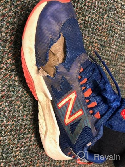 img 1 attached to New Balance Youth Rave Run V1 Lace-up Shoe review by Trish Stott