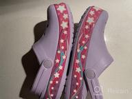 img 1 attached to Lavender Unicorn Crocs: Stylish Unisex Shoes for Toddlers - Clogs & Mules review by Matt Kovacevic