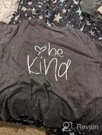 img 1 attached to Inspiring Plus Size Women'S Kindness Tees: Heartwarming Graphic Shirts For Teachers And Blessed Individuals review by Dylan Hohd