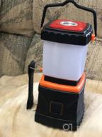 img 1 attached to 3000 Lumen 8 Mode Super Bright LED Camping Lantern - 4400MAh Rechargeable Battery, Perfect For Power Outages, Hurricanes And More! review by Duane Mann