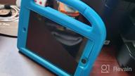 img 1 attached to Shockproof IPad Mini 1 2 3 Kids Case With Built-In Screen Protector And Lightweight Handle Stand - Rose review by Joshua Morales