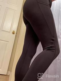 img 7 attached to Performance And Style Combined: Ritiriko High Waisted Crop Leggings With Tummy Control And Side Pockets For Women'S Yoga And Running Workouts
