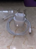 img 1 attached to Fast network charger for Apple iPhone and iPad, USB-C connector, 20W, Power delivery (PD) review by Miyazaki Kiyoshi ᠌