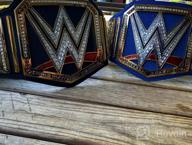 img 1 attached to Official WWE World Heavyweight Championship Title Belt (2014) - Unisex, Multicoloured, One Size review by Cody Mckechnie