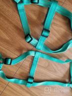 img 1 attached to CollarDirect Reflective Dog Harness Step In Small Medium Large For Outdoor Walking, Comfort Adjustable Harnesses For Dogs Puppy Pink Black Red Purple Mint Green Orange Blue (Medium, Mint Green) review by Kevin Parker