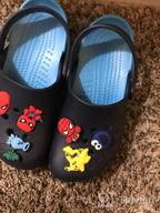 img 1 attached to Crocs Unisex Baby Electro Carnation Toddler Boys' Shoes review by Brad Bryant