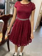 img 1 attached to BluNight Collection Dresses - Burgundy Girls' Clothing 19JK88S review by Ogunjemilusi Cheatham