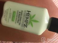 img 1 attached to Hempz Exotic Natural Herbal Body Moisturizer With Pure Hemp Seed Oil, Green Tea And Asian Pear, 2.25 Fluid Ounce - Nourishing Vegan Skin Lotion For Dryness And Flaking With Acai And Goji Berry review by Tony Jockheck