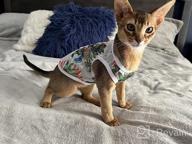 img 1 attached to Stay Stylish And Cool With SGQCAR'S Sunflower Dog Shirts - 2 Pack Of Soft And Breathable Sleeveless T-Shirts For Small To Medium Dogs And Cats - Great Summer Clothes And Pet Costumes! review by Michael Floyd