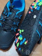 img 1 attached to ASHION Lightweight Breathable Trekking Sneakers for Boys review by Andrew Davenport
