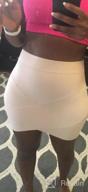 img 1 attached to Flaunt Your Curves In Meilun'S Rayon Bodycon Mini Skirt For Women review by Monica Williams