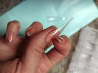 img 1 attached to Get Flawless Nails With NMKL38 Clear Dual Forms Acrylic Nail System - 120 Full Cover False Nail Tips With Scale And 12 Size Manicure Pedicure Tools For Polygel Nail Tips! review by Michael Mendoza