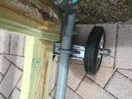img 1 attached to 7.75" Rolling GATE Carrier Wheels: For Chain Link Fence Rolling Gates - Rut Runner review by Justin Peck