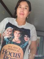 img 1 attached to Womens Hocus Pocus Sanderson Sisters T-Shirt Funny Halloween Witchs Costumes Classic Movie Tee Tops review by Ryan Springer
