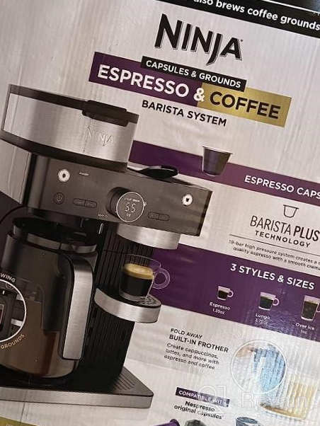 *Ninja Capsules & Grounds Espresso & Coffee Barista System CFN601
