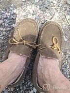 img 1 attached to Minnetonka TAFT Suede Leather Moccasins for Men: Stylish & Comfortable Shoes review by James Wickware