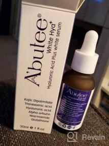 img 7 attached to Revitalize Your Skin With ARBUTEE Hyaluronic Acid Anti-Aging Serum: Kojic Acid, Tranexamic Acid, Alpha Arbutin, Niacinamide For Men And Women