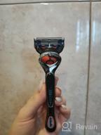 img 1 attached to Gillette ProGlide Shield Power 🪒 Men's Razor Handle with 1 Blade Refill review by ng Hong Dng ᠌