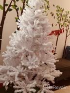 img 1 attached to 578-Tip Spruce Christmas Tree - Livebest 5.5Ft Inverted PVC Artificial Xmas Tree review by Elizabeth Lewis