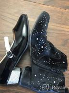 img 1 attached to Glamorous Glitter Rhinestone Dress Shoes for Girls | SOBEYO Shoes review by Bryan Maignan
