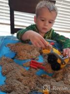 картинка 1 прикреплена к отзыву Portable Inflatable Sand Tray, Versatile Moldable Play Sand Box By CoolSand от Craig Galante
