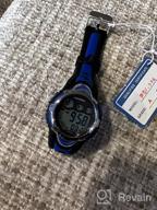img 1 attached to 🕑 PASNEW Boys Watches: Trendy Round Shape Design, Lightweight and Waterproof Digital Sports Kids Watch for Ages 6-9 review by Sadik Pinger